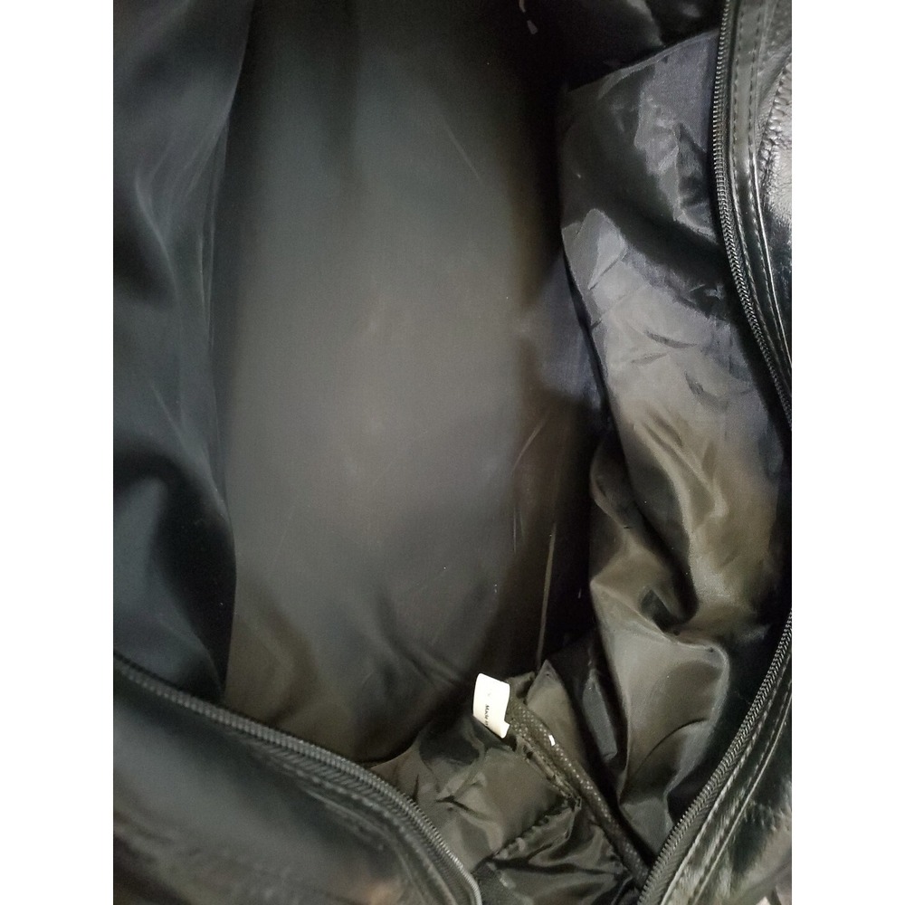 Seville Leather Weekend Leather Patchwork Black D… - image 11